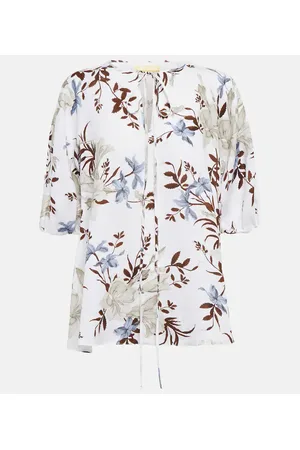 Erdem Bluse Eleni aus Leinen