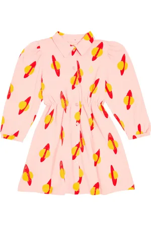 The Animals Observatory Bedrucktes Kleid Dolphin aus Baumwolle