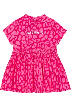 Balmain Baby Kleid aus Baumwolle