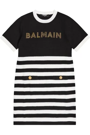 Balmain Kleid aus einem Wollgemisch