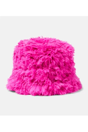 Goldbergh Hut Bird aus Faux Fur