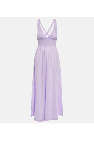 Heidi Klein Maxikleid Lake Garda aus Leinen