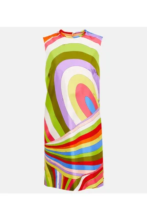 Puccini Minikleid Iride aus Seide