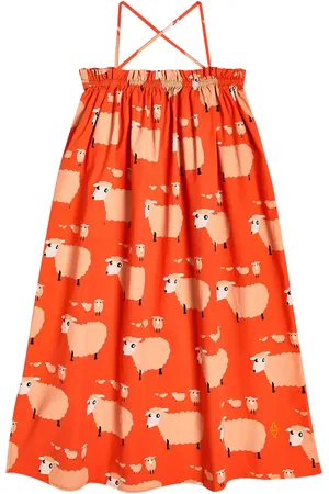 The Animals Observatory Bedrucktes Kleid Jellyfish aus Baumwolle