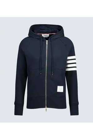 Thom Browne Kapuzenjacke 4-Bar aus Baumwolle