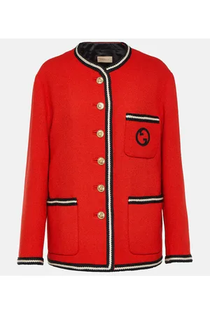 Gucci Jacke Interlocking G aus Tweed