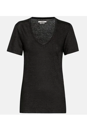 Marant Etoile T-Shirt Kranger aus Leinen