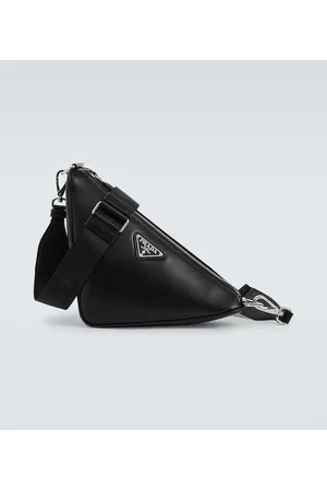 Prada Messenger Bag Triangle aus Leder