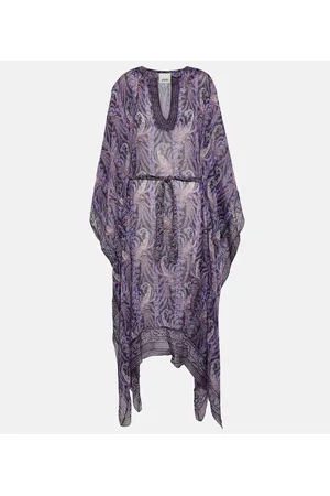 Isabel Marant Maxikleid aus Baumwolle und Seide