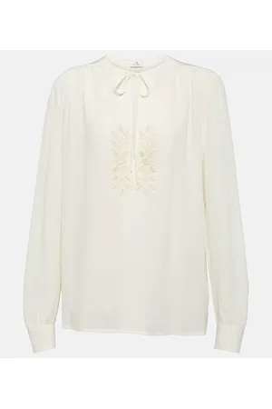 Etro Bestickte Bluse aus Seide