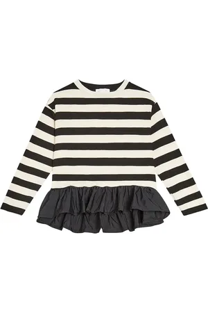 MONNALISA Top aus Jersey und Satin