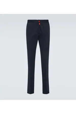 Kiton Gerade Hose aus Baumwoll-Jersey