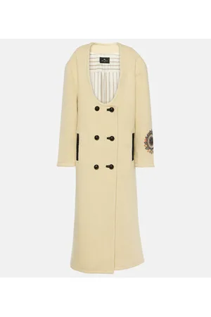 Etro Mantel aus einem Wollgemisch