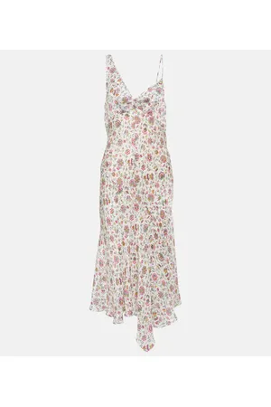 Isabel Marant Midikleid Lucia aus Satin