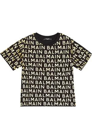 Balmain T-Shirt aus Baumwoll-Jersey