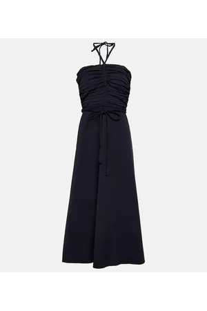 VERONICA BEARD Midikleid Tucker aus einem Baumwollgemisch