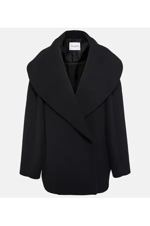 Alaïa Alaïa Mantel Cocoon aus Schurwolle