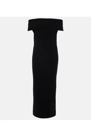 Totême Off-Shoulder-Midikleid