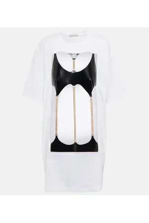 Christopher Kane Verziertes T-Shirt aus Baumwolle