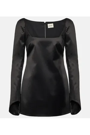 Khaite Minikleid Tate aus Satin