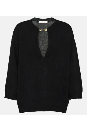 VALENTINO Pullover Rockstud aus Kaschmir
