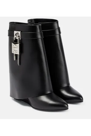 Givenchy Stiefel Shark Lock aus Leder
