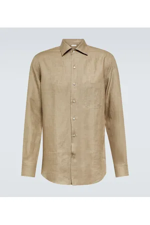 Loro Piana Hemd André aus Leinen