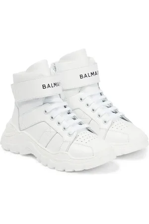 Balmain Sneakers aus Leder