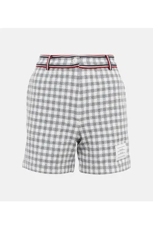 Thom Browne High-Rise Shorts aus Baumwolle