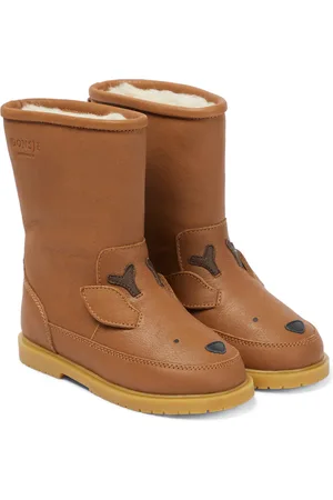 Donsje Stiefel Wadudu aus Leder