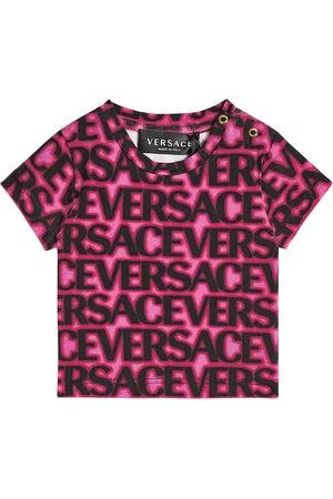 VERSACE Baby T-Shirt aus einem Baumwollgemisch