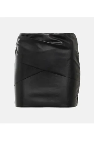 Wolford X N21 Minirock aus Lederimitat