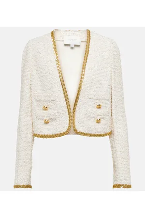 Giambattista Valli Verzierte Jacke aus Bouclé