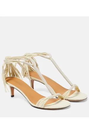 Isabel Marant Sandalen Aatos aus Veloursleder
