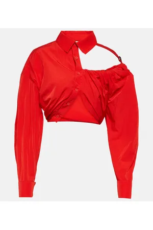 Jacquemus Cropped-Bluse La Chemise Galliga
