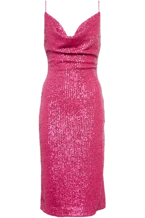 Rebecca Vallance Midikleid Missing Hours mit Pailletten