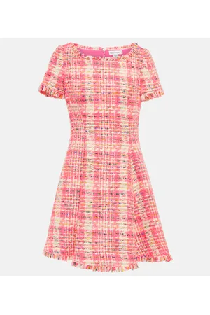 Oscar de la Renta Minikleid aus Tweed