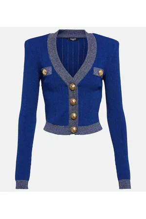 Balmain Cropped-Cardigan