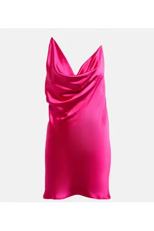 Y / PROJECT Minikleid aus Satin