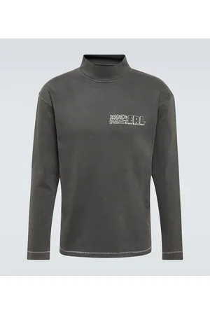 ERL Bedrucktes Top aus Baumwoll-Jersey