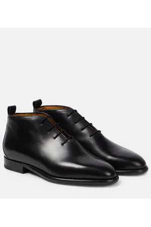The Row Schnürstiefel Grant aus Leder