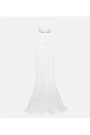 Nensi Dojaka Bridal Robe aus Spitze