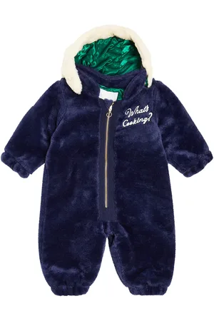 Mini Rodini Baby Overall Gastronomic aus Faux Fur