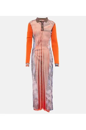 Y / PROJECT X Jean Paul Gaultier Maxikleid Trompe L