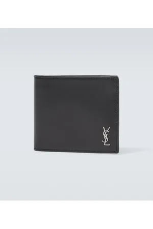 Saint Laurent Portemonnaie Cassandre aus Leder