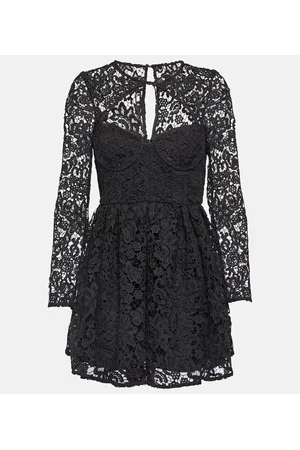 Self-Portrait Minikleid aus Spitze