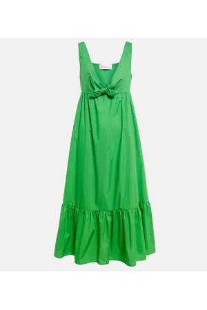 RED Valentino Midikleid aus Baumwollpopeline