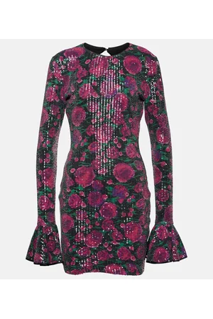 ROTATE Minikleid mit Pailletten