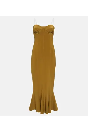 Norma Kamali Midikleid