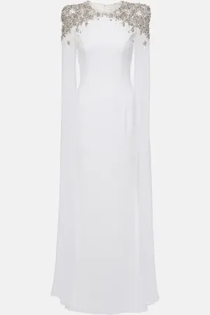 Jenny Packham Bridal Robe Frida mit Kristallen